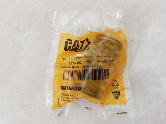 332-2152 primavera di valvola del motore di 345C CAT Spare Parts Customized Diesel