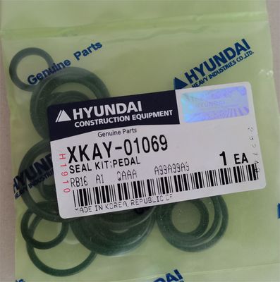 Escavatore Spare Part Black O Ring Seal Kit XKAY-00667 del motore R140LC9