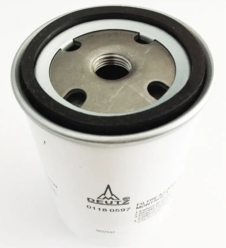 Filtro 21492771 dall'OEM BF4M Diesel Generator Fuel 01180597 parti