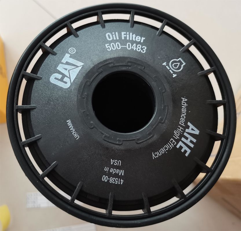 Il filtro dell'olio dell'escavatore su misura parte 500-0483 per le macchine edili