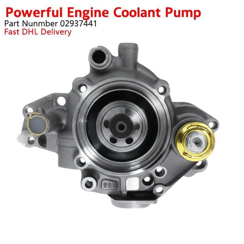 Potente pompa del liquido di raffreddamento per motori per gruppi elettrogeni, codice articolo 02937441, consegna rapida DHL